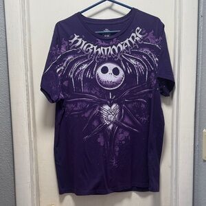 Disney Purple Nightmare Before Christmas Tee